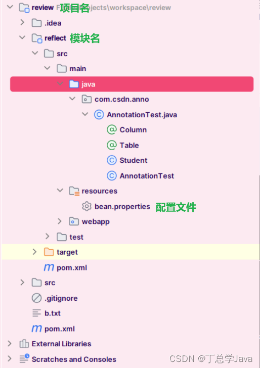 使用反射拼接SQL语句 和 使用 反射 + 注解 拼接SQL语句