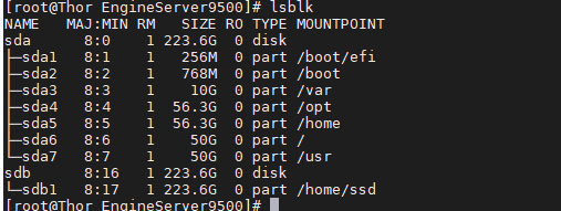 Linux 系统下的df、du、fdisk、lsblk指令