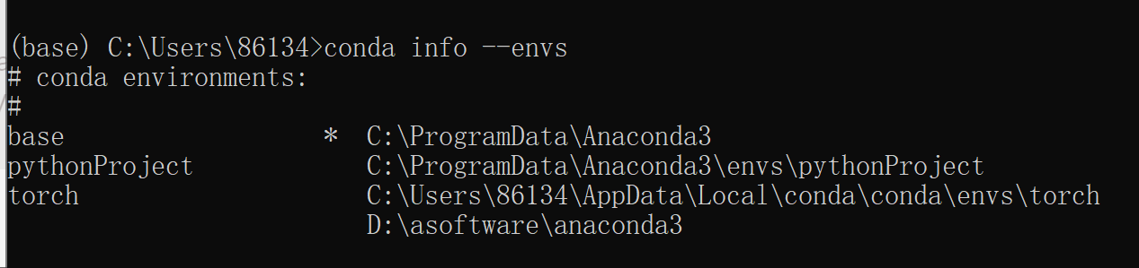 问题：Could not find conda environment_environmentnamenotfound: could not