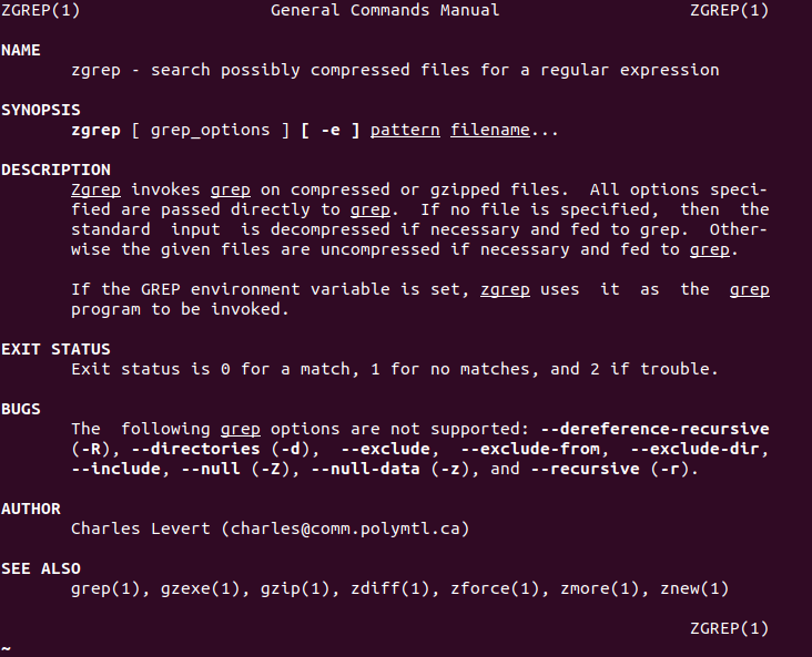 笔记——zgrep命令（1）CSDN博客
