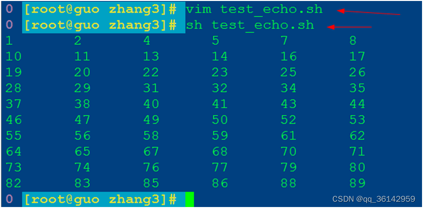 Linux centos7 bash编程(break和continue)