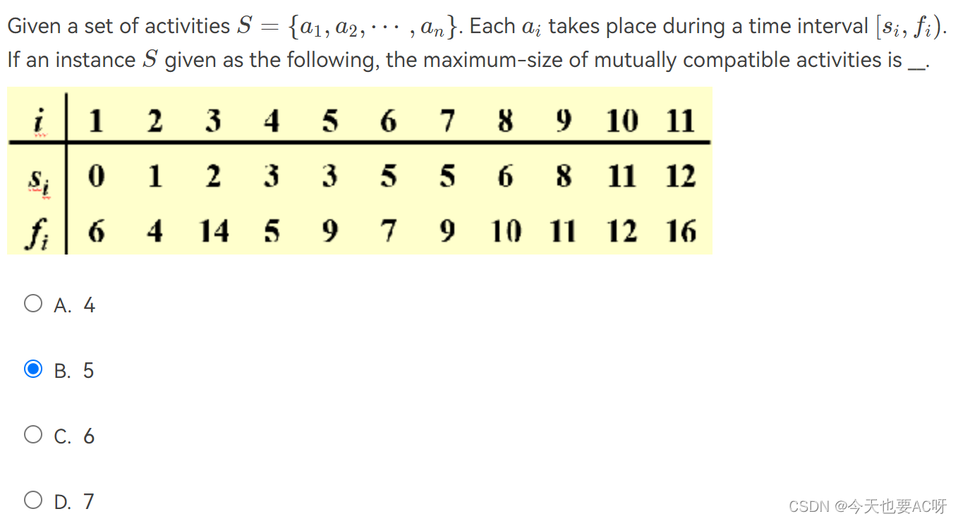 Algorithm design and analysis seventh homework - Programmer Sought