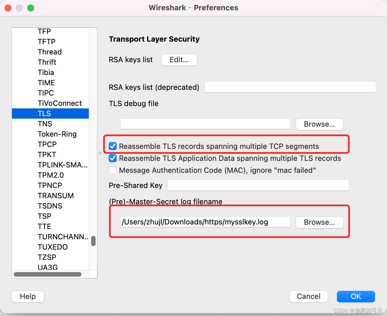 macos wireshark 抓取https包