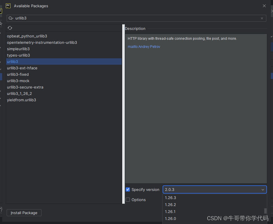 Python中无法使用Selenium，显示ValueError: Timeout value connect was ……, but it must be an int, float or None