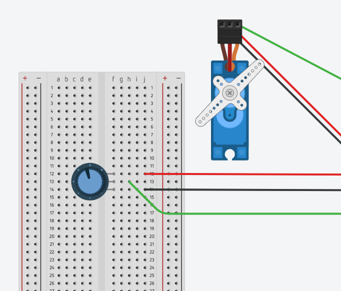 【Arduino开发】 Arduino使用电位器调节伺服马达SG90旋转角度