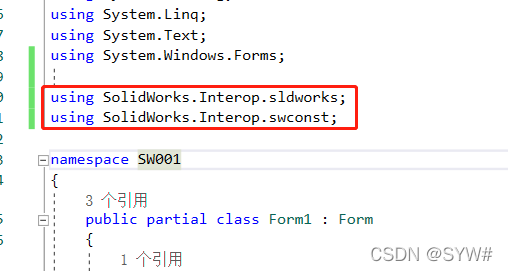 Sw Code Examples SolidWorks二次开发(C#)学习记录一——VS2019_打开SolidWorks_soilworks c#-CSDN博客