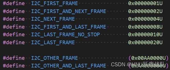 STM32 HAL I2C（IIC）通信的序列传输(restart condition)