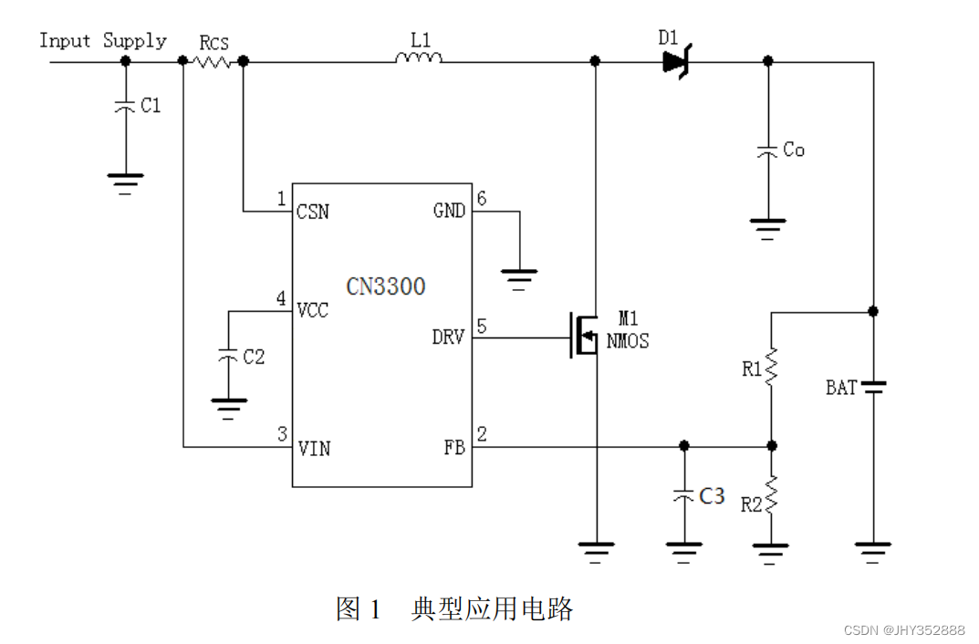 CN3300PFM 升压型电池充电控制集成电路_cn3303充电典型电路-CSDN博客