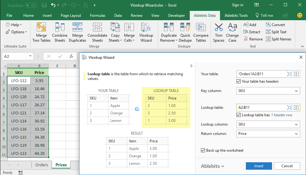 Ablebits Ultimate Suite for Excel 2024.1.3436.1589 download the new for android