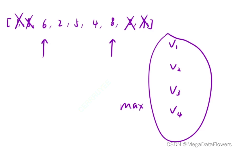 【双指针_盛最多水的容器_C++】