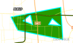 含内环图形在OpenLayers中展示时空洞被填充