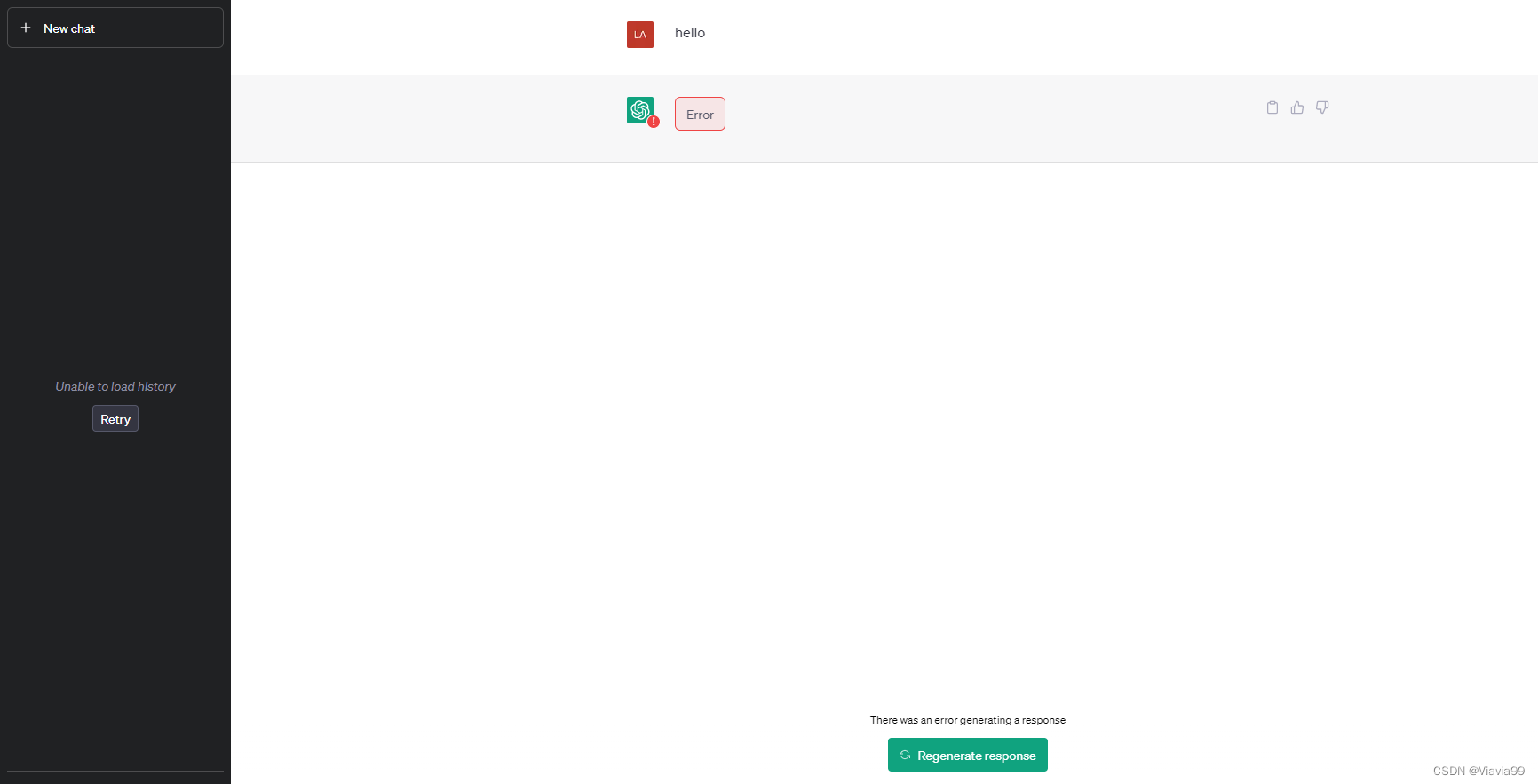 chatgpt出现unable to load history问题应该怎么办