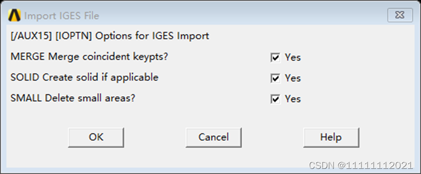 ANSYS APDL学习(6):ANSYS APDL部分命令流介绍_apdl命令流-CSDN博客