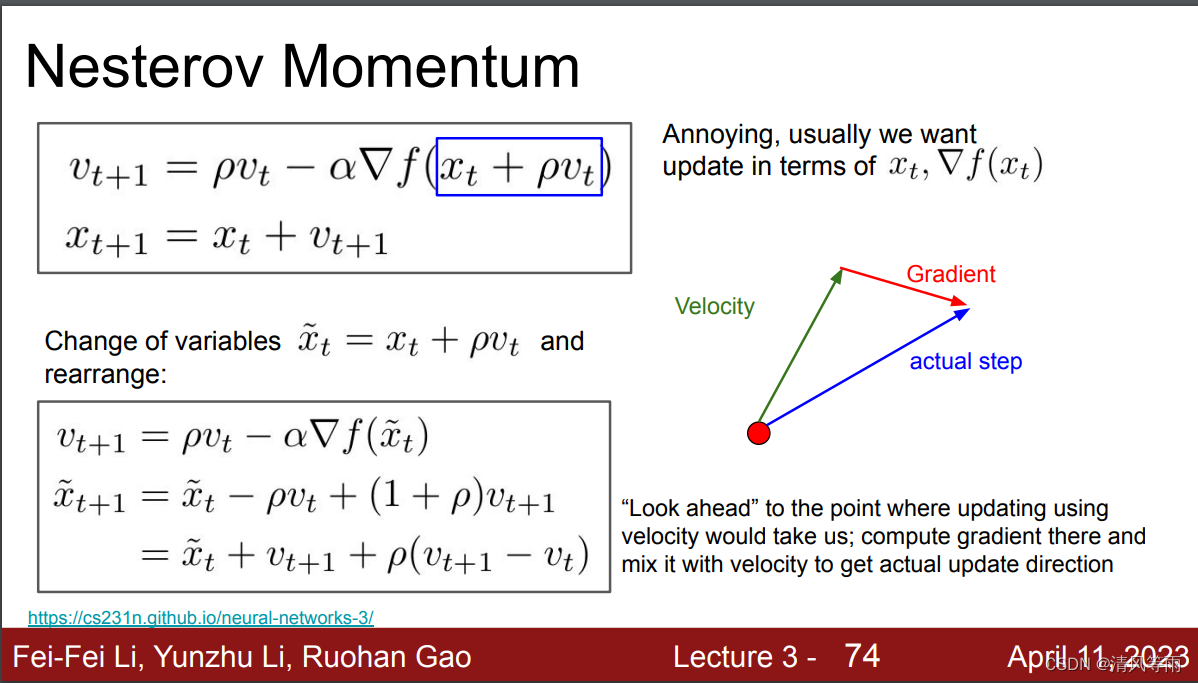 Nesterov Momentum2