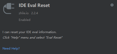 IDE Eval Reset