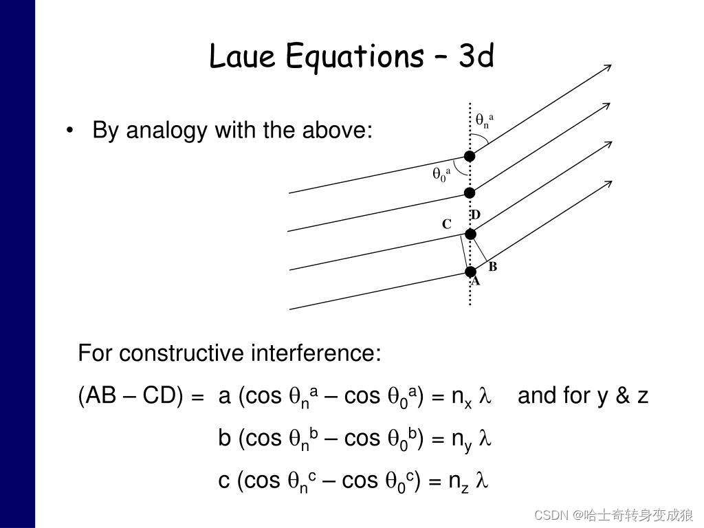 Laue Equ