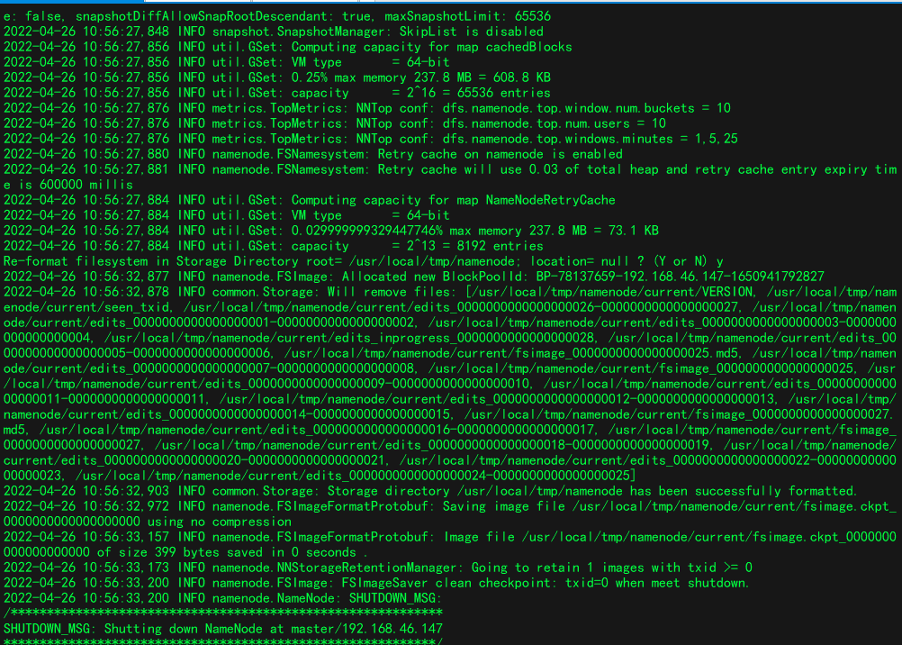ERROR org.apache.hadoop.yarn.server.resourcemanager.ResourceManager Error starting