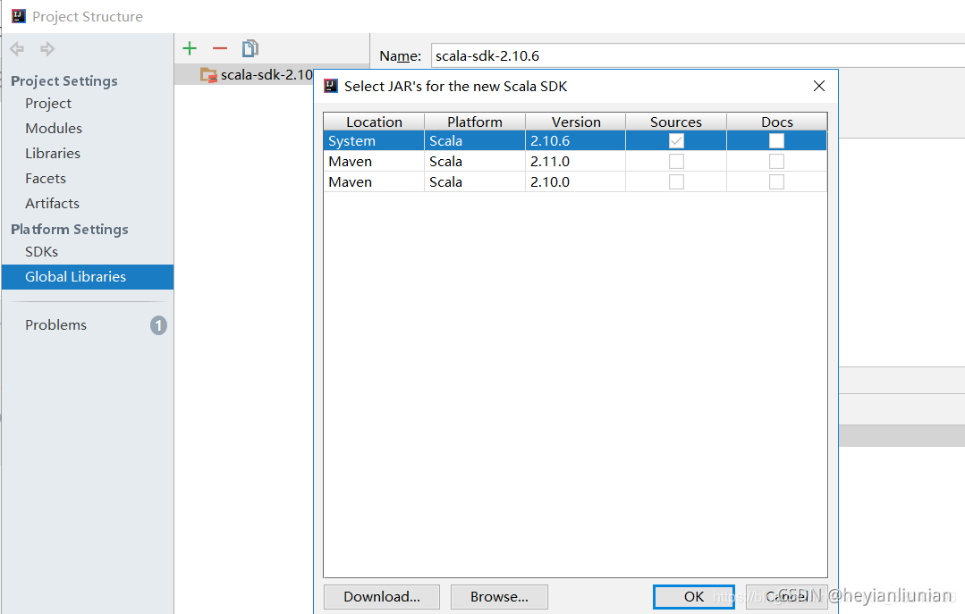 Exception in thread “main“ java.lang.NoSuchMethodError: scala.Predef ...