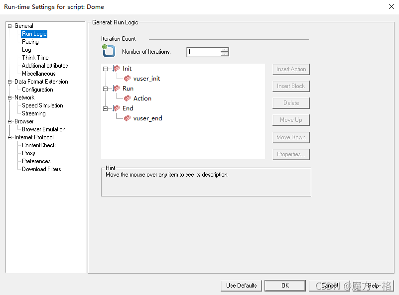 Runtime Loader Loadrunner中Runtime Settings界面详解_loadrunner的runtime settings-CSDN博客