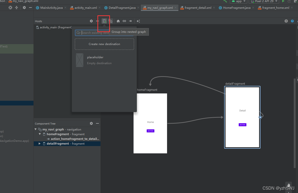 Android-Navigation(导航)切换Fragment&动画(Animations)_navigation切换fragment设置 ...
