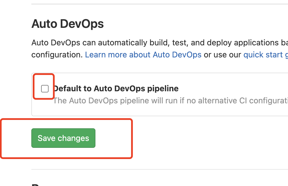 Git - Auto DevOps解决方案