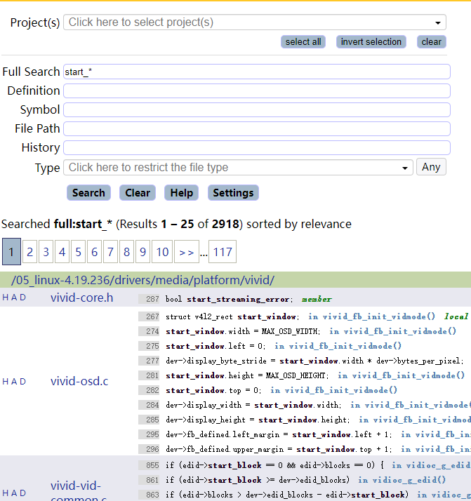 【OpenGrok代码搜索引擎】四、OpenGrok使用指南-CSDN博客