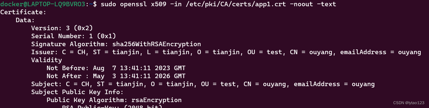 利用OpenSSL实现私有 CA 搭建和证书颁发