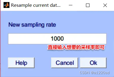 re-sampling
