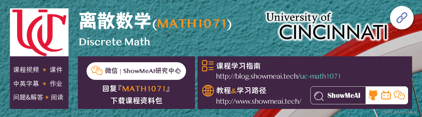 MATH1071; Discrete Math; 离散数学