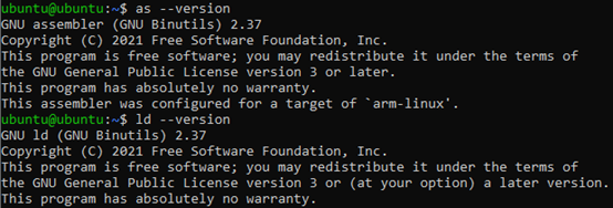 树莓派+Ubuntu安装binutils-2.37