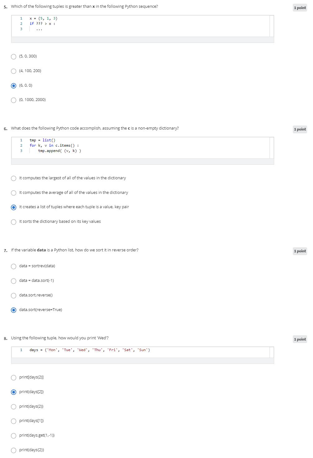 Coursera python data structures assignment 7 1 answers image
