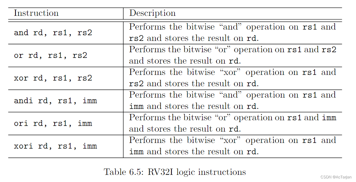 RISC-V汇编_shift instructions是什么指令-CSDN博客