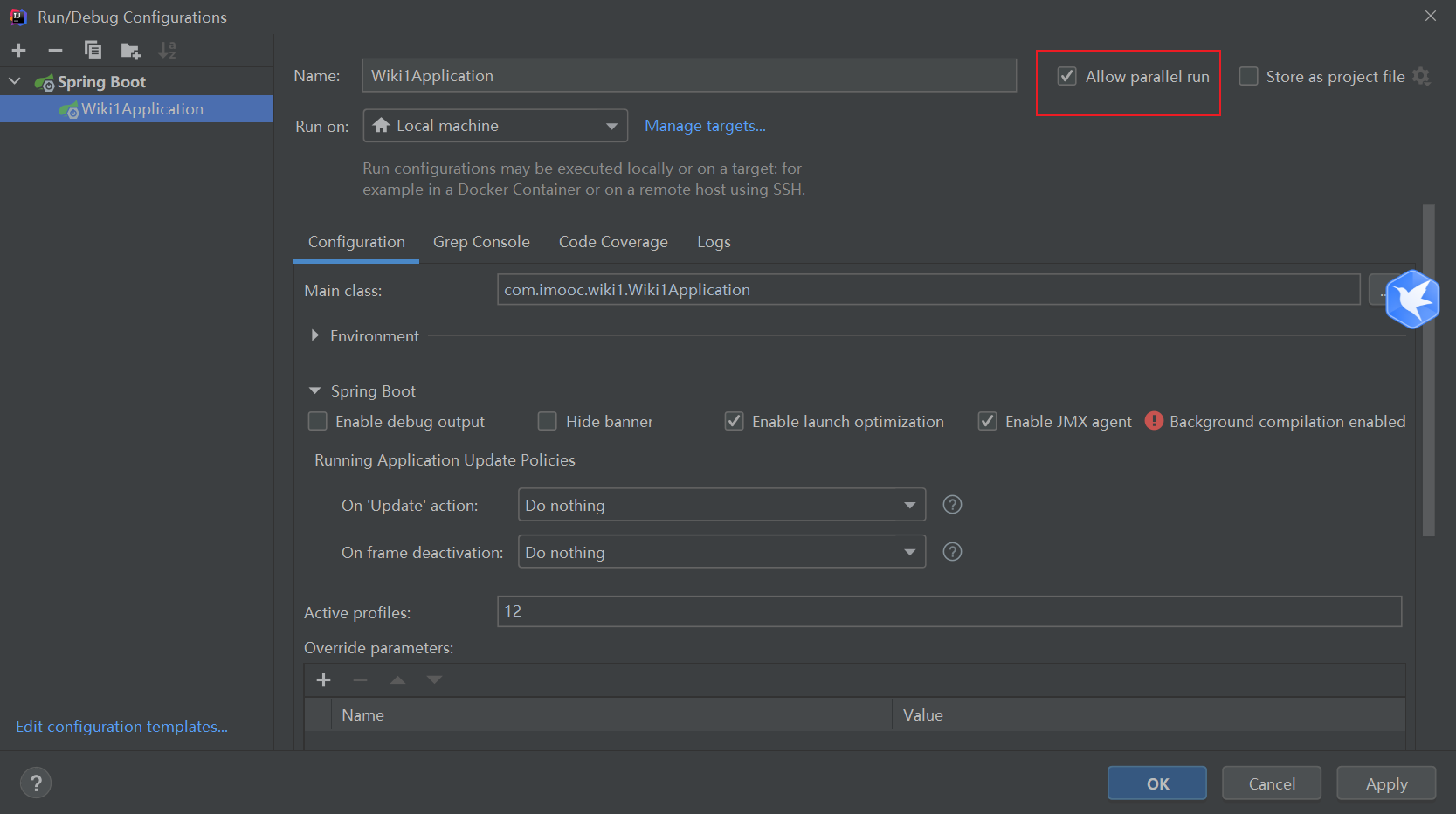 Springboot multi-environment deployment (development, testing ...