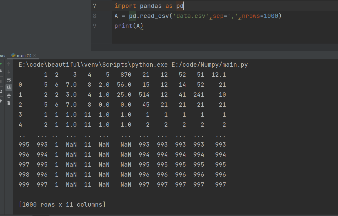 Python pandas库的简单使用_导入pandas库,使用列表创建默认序列-CSDN博客