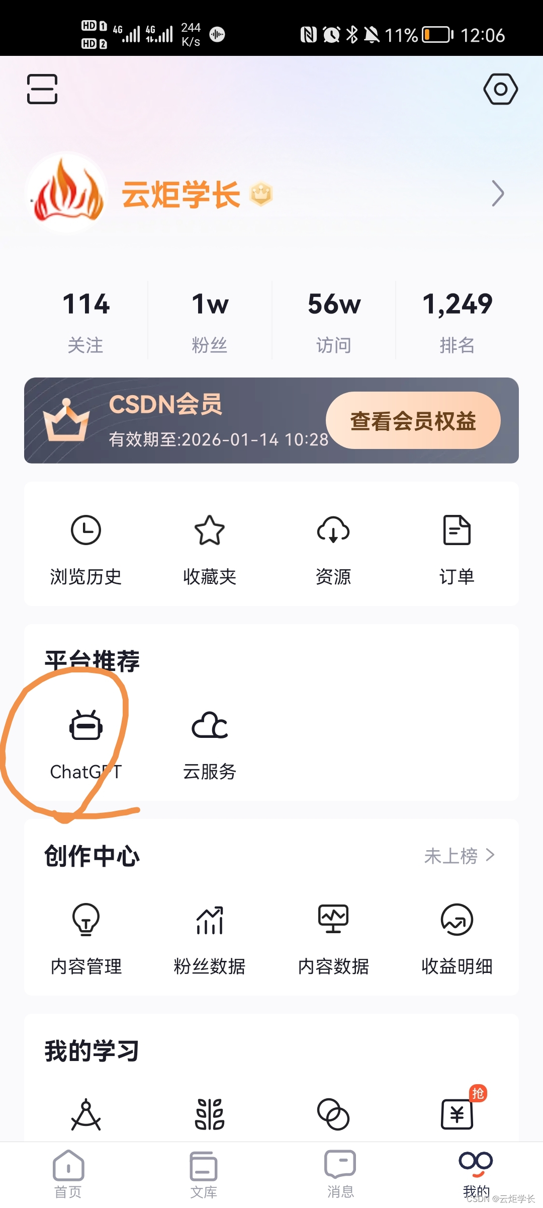 CSDN官方ChatGPT开启内测了