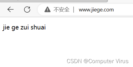 nginx启动、配置、测试（全网最全）