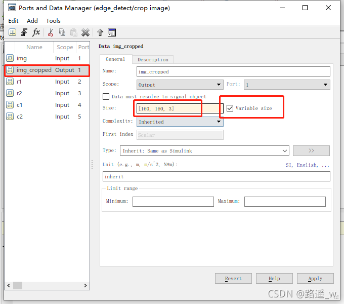 使用simulink做图像裁剪时由于矩阵大小可变导致出现的错误及其解决方法