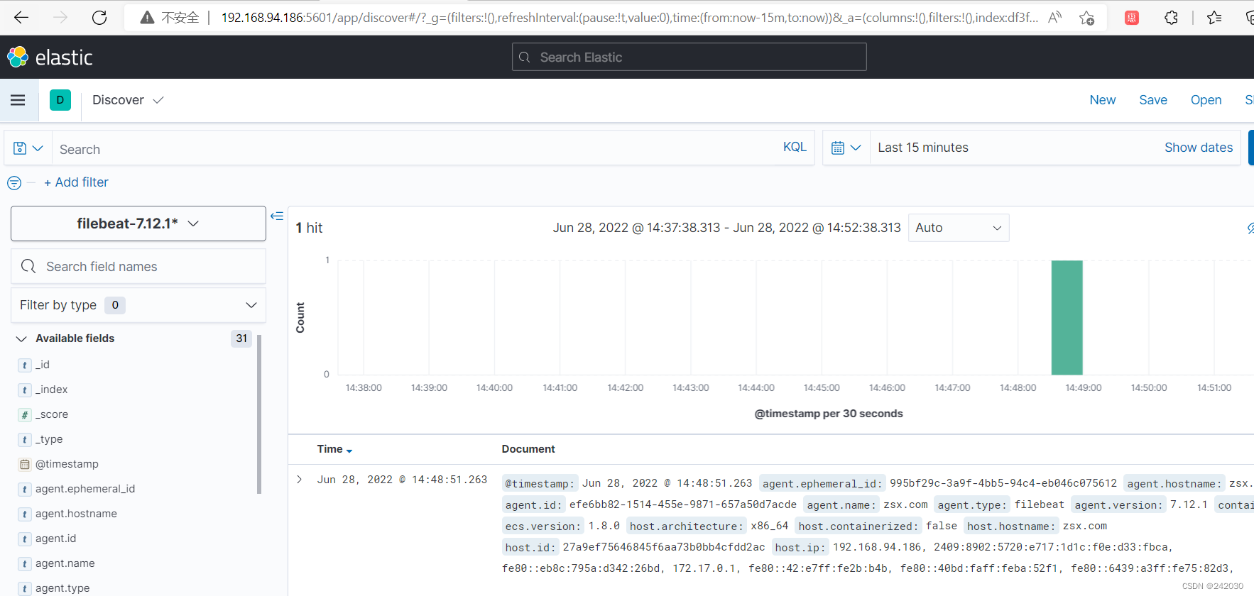 Linux环境下Elasticsearch相关软件安装