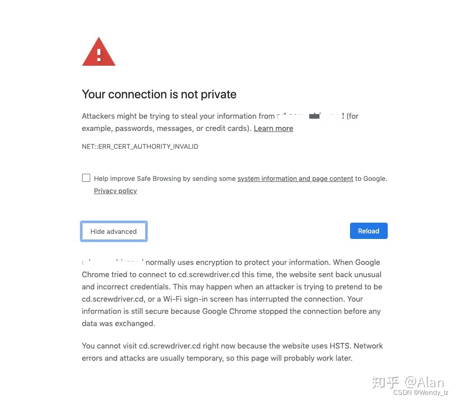 Connection Is Private 解决Chrome 出现Your Connection is not private 问题-CSDN博客