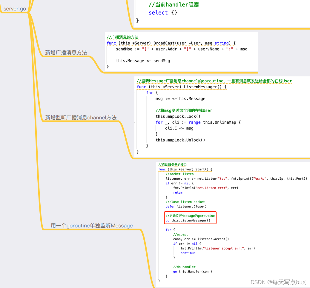 Golang网络编程：即时通讯系统Instance Messaging System