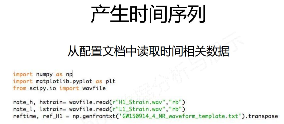 Matplotlib库基础图表函数及引力波的绘制实例
