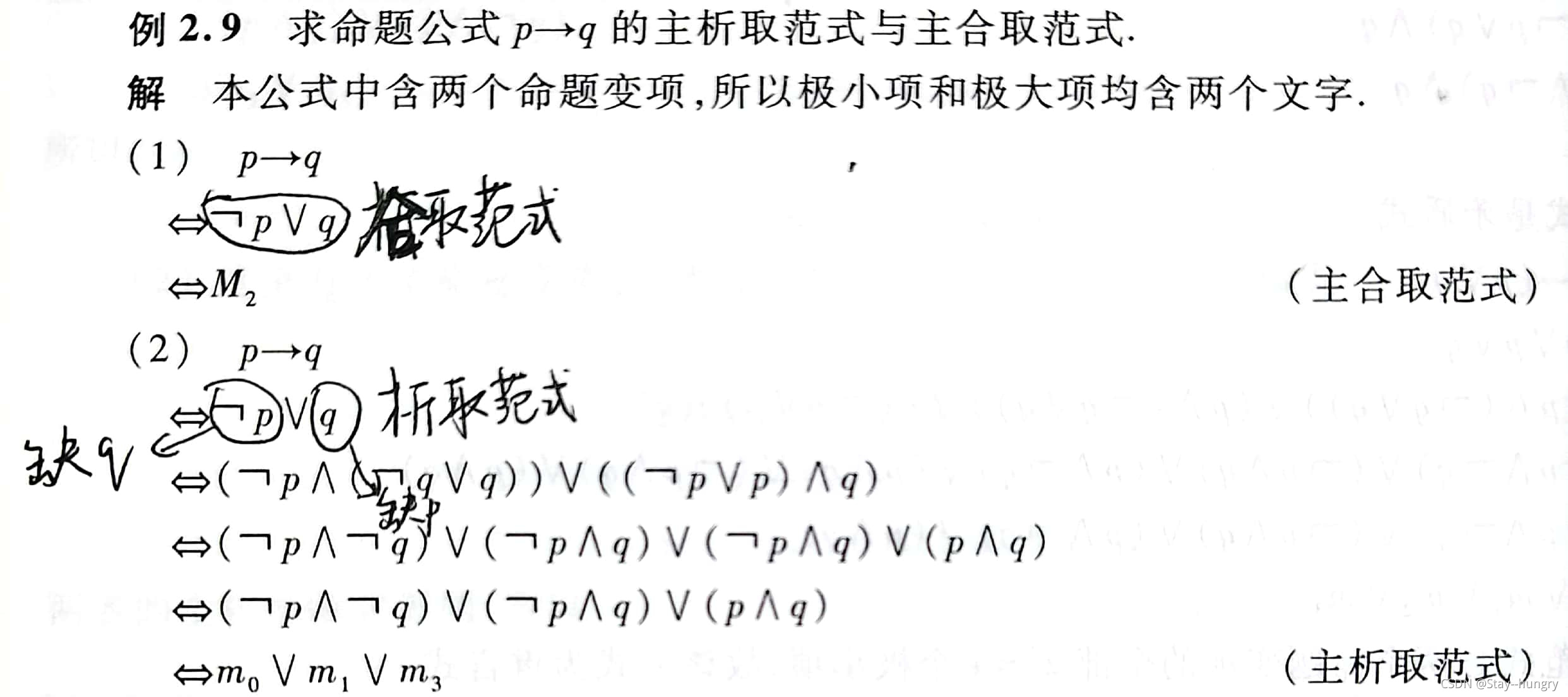 离散数学1：数理逻辑