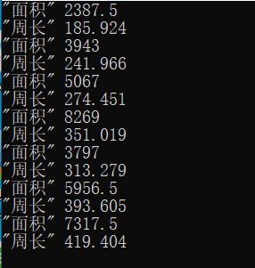 opencv findContours()轮廓特征分析大全(求面积、周长、几何矩、质心、凸包、最小外接矩形、最小外接三角形、最小外接椭圆等)