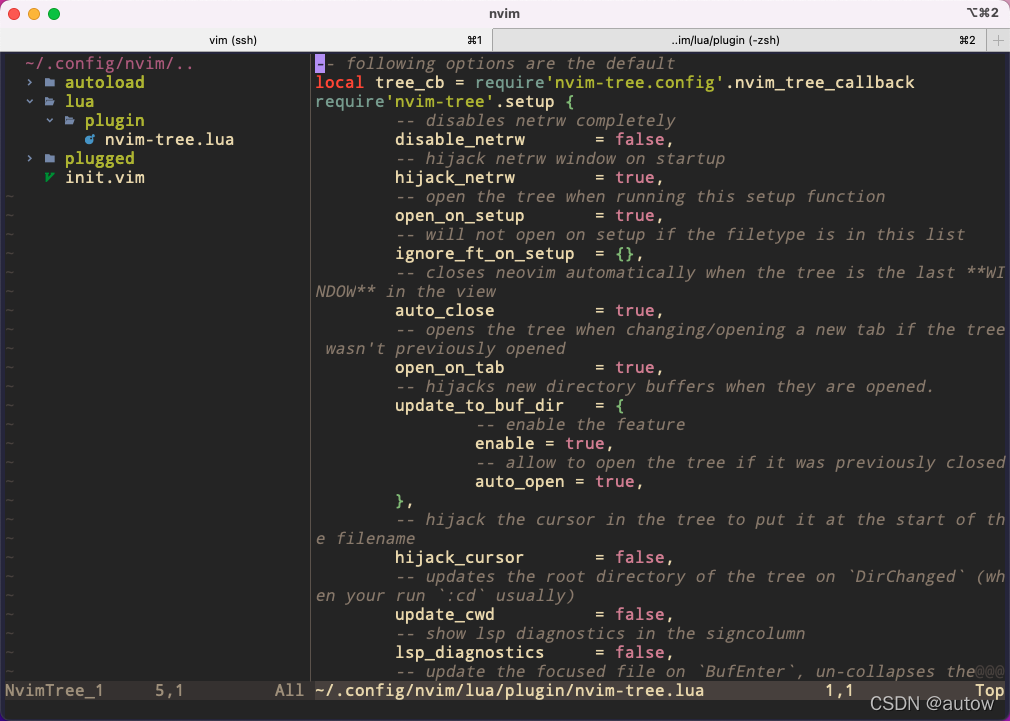 Gvim Directory Tree Vim 插件(一) 文件树_nvim-tree-CSDN博客