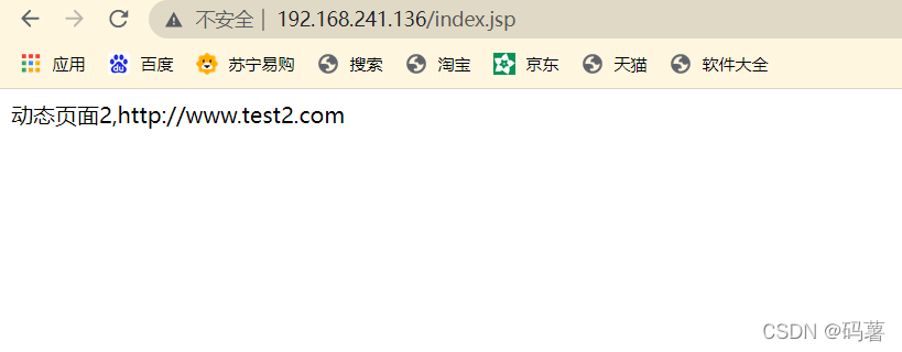 Nginx+Tomcat（负载均衡，动静分离与多实例）