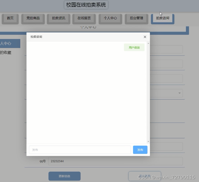 拍卖咨询