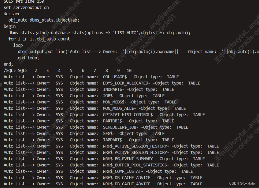 关于DBMS_STATS.GATHER_DATABASE_STATS_JOB_PROC的一些发现