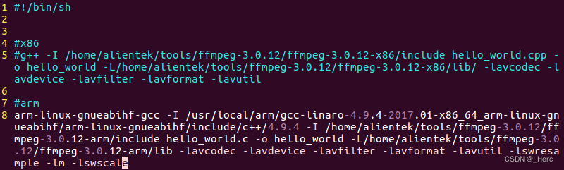 问题排查记录-ffmpeg链接libavfilter和libavcodec：未定义的引用