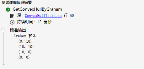 C# | 凸包算法之Graham，快速找到一组点最外侧的凸多边形