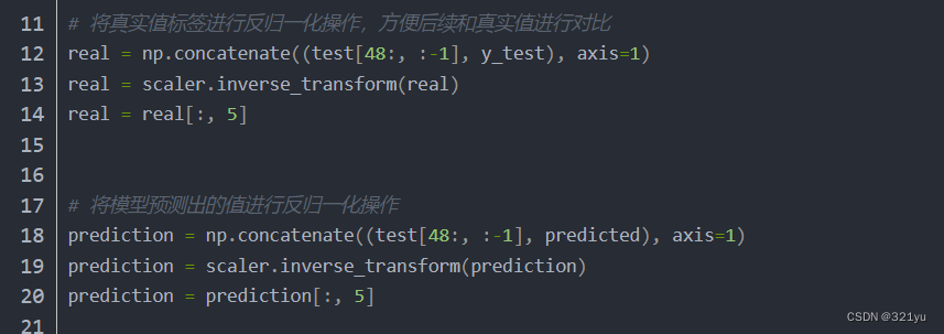 MinMaxScaler 中scaler.inverse_transform不能反归一化正确的数据_scaler = minmaxscaler ...
